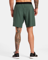 2 Yogger Plus 18" Training Shorts Green AVYWS00234 RVCA
