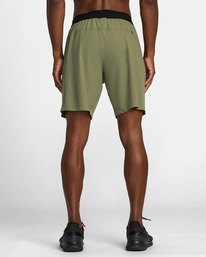 1 Yogger Plus 18" Training Shorts Beige AVYWS00234 RVCA