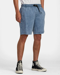 4 Civic Tropics Hybrid Boardshorts Blue AVYWS00240 RVCA