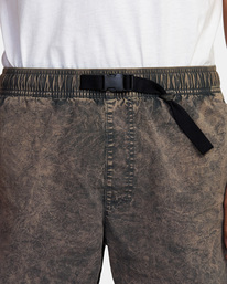 6 Civic Tropics Hybrid Boardshorts Black AVYWS00240 RVCA