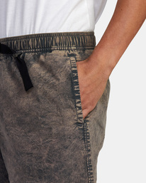 7 Civic Tropics Hybrid Boardshorts Black AVYWS00240 RVCA