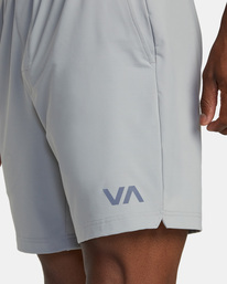 2 VA Sport Trainer Elastic Waist Shorts Beige AVYWS00260 RVCA