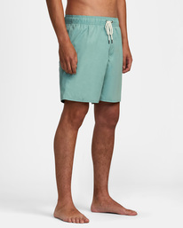 4 Opposites - Bermuda ibridi elasticizzati da Uomo Green AVYWS00261 RVCA