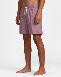 2 Opposites - Short hybride élastique pour Homme Violet AVYWS00261 RVCA