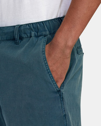 5 All Time Coastal Rinsed Hybrid 19" Shorts Blue AVYWS00285 RVCA