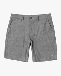 8 Back In Hybrid 19" Shorts Grey AVYWS00286 RVCA