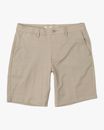 8 Back In Hybrid 19" Shorts Beige AVYWS00286 RVCA