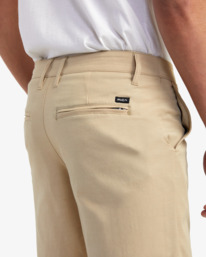 6 Back In Hybrid 19" Shorts Beige AVYWS00286 RVCA