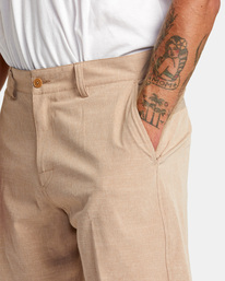 4 Balance Hybrid 20" Shorts Brown AVYWS00287 RVCA