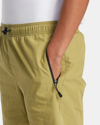 6 Brodie Hybrid Boardshorts 17" Green AVYWS00289 RVCA
