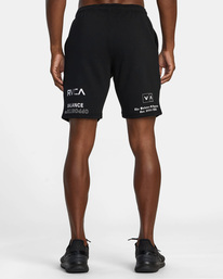 3 VA Sport 19" - Short de sport en molleton pour Homme Noir AVYWS00295 RVCA