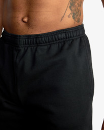 5 VA Essential - Sweat Shorts for Men Black AVYWS00298 RVCA