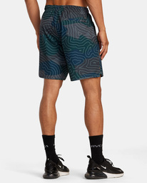 6 Hawaii Yogger Stretch - Short de sport technique pour Homme Bleu AVYWS00306 RVCA
