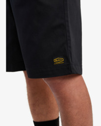 3 Americana Shorts Black AVYWS00314 RVCA