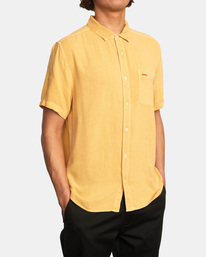 5 PTC Woven Short Sleeve Shirt Multicolor AVYWT00276 RVCA