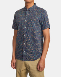 4 Sundowner Floral Short Sleeve Shirt  AVYWT00280 RVCA