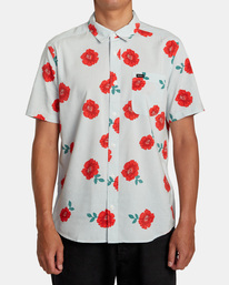 1 Botanical - Short Sleeve Shirt for Men Green AVYWT00299 RVCA