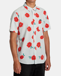 5 Botanical - Short Sleeve Shirt for Men Green AVYWT00299 RVCA