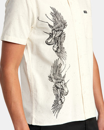 3 Benj Crane Short Sleeve Shirt  AVYWT00308 RVCA