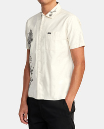 6 Benj Crane Short Sleeve Shirt  AVYWT00308 RVCA