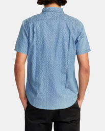 2 Neo Denim Short Sleeve Shirt  AVYWT00319 RVCA