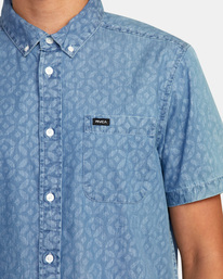 3 Neo Denim Short Sleeve Shirt  AVYWT00319 RVCA
