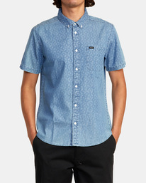 1 Neo Denim Short Sleeve Shirt  AVYWT00319 RVCA