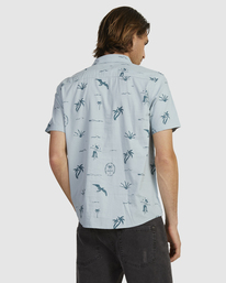 2 Hula Hands Short Sleeve Shirt  AVYWT00323 RVCA