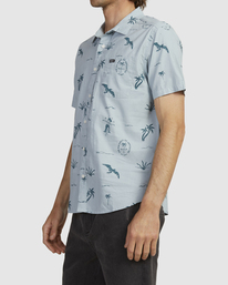 5 Hula Hands Short Sleeve Shirt  AVYWT00323 RVCA