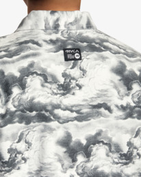 6 Mister Cartoon Cloud Shirt Jacket Black AVYWT00330 RVCA