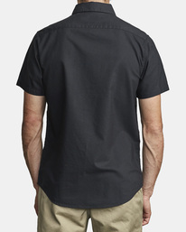 2 That'll Do Stretch Short Sleeve Shirt Black AVYWT00360 RVCA