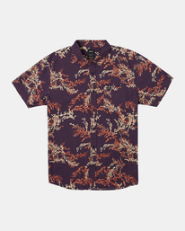 rvca, Anytime - Chemise manches courtes pour Homme, MIDNIGHT NAVY (bsl0) Anytime - Short Sleeve Shirt for Men AVYWT00371