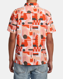 2 Jesse Brown - Camisa de Manga Corta para Hombre Gris AVYWT00378 RVCA