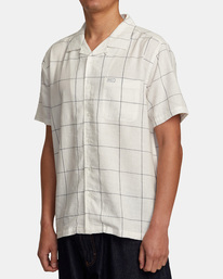 4 Hi Grade - Chemise manches courtes Unisexe Blanc AVYWT00382 RVCA