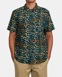 1 Cheeter - Short Sleeve Shirt for Men  AVYWT00387 RVCA