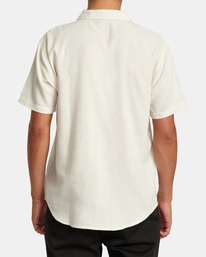 2 Recession Collection Day Shift Short Sleeve Shirt Silver AVYWT00403 RVCA