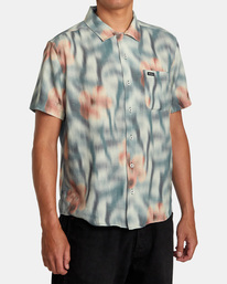 5 HI Speed Floral - Short Sleeve Shirt for Men Grey AVYWT00415 RVCA