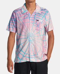 7 Colin Sussingham - Camisa de Manga Corta para Hombre Rosa AVYWT00423 RVCA