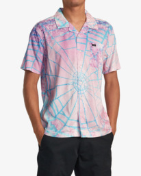 8 Colin Sussingham - Camisa de Manga Corta para Hombre Rosa AVYWT00423 RVCA