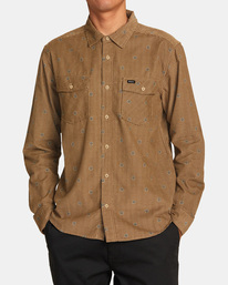FREEMAN CORD PRINT LS  AVYWT00466