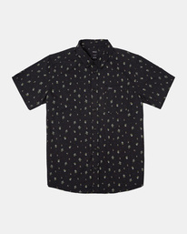 0 Thatll Do Print Short Sleeve Shirt Black AVYWT00474 RVCA