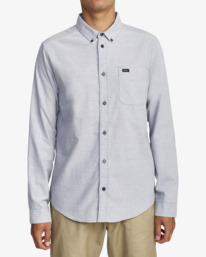 1 Thatll Do Stretch Long Sleeve Shirt White AVYWT00475 RVCA
