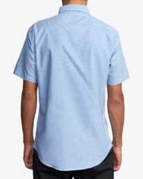 2 Thatll Do Stretch Short Sleeve Shirt Blue AVYWT00476 RVCA