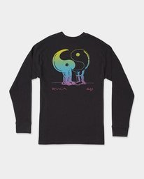 YINGYANG FRIENDS LONG SLEEVE TEE | RVCA