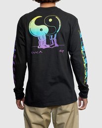 YINGYANG FRIENDS LONG SLEEVE TEE | RVCA