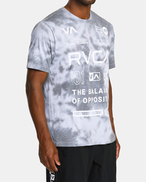 5 All Brand Short Sleeve Workout Shirt Blue AVYZT00840 RVCA