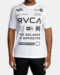 2 All Brand Short Sleeve Workout Shirt  AVYZT00840 RVCA