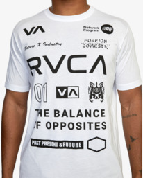 6 All Brand Short Sleeve Workout Shirt  AVYZT00840 RVCA