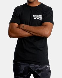 3 Nito Boxing Big VA Short Sleeve Tee Black AVYZT00888 RVCA