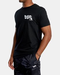 5 Nito Boxing Big VA Short Sleeve Tee Black AVYZT00888 RVCA